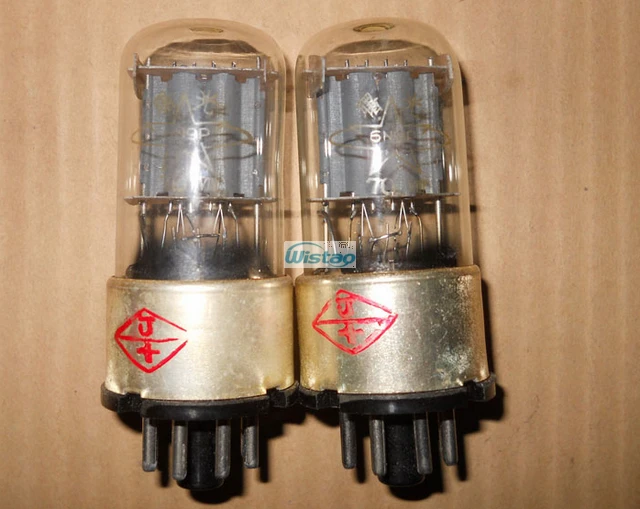 6SL7/VT229/6H8C 용 튜브 증폭기 모델 WVT2016 교체 용 6N9P 튜브 군용 높은 신뢰성 정밀 페어링