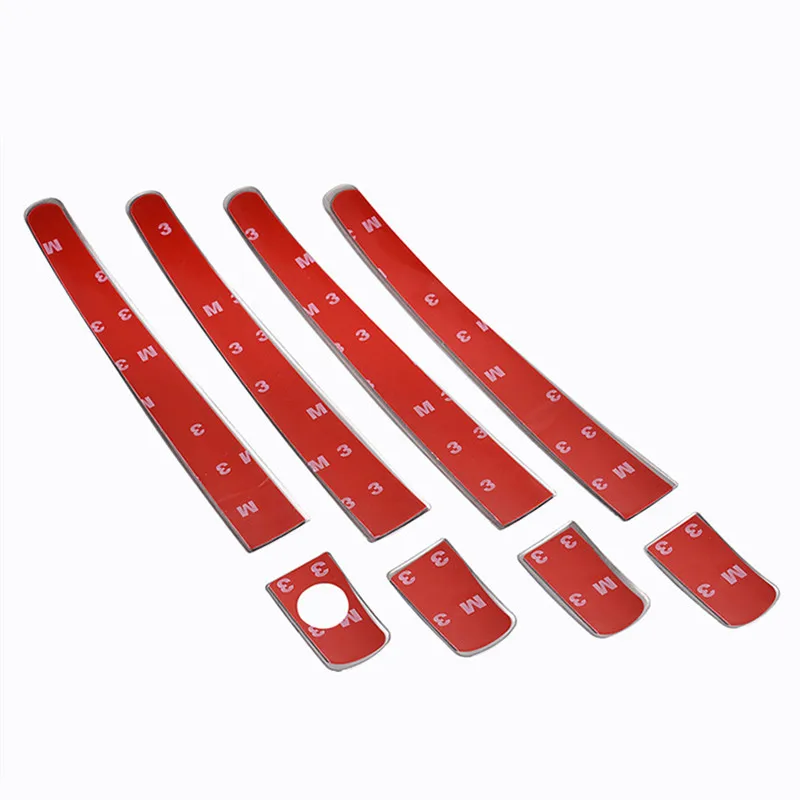 FUNDUOO For Toyota Avensis T250 2003- 2008 Stainless Steel Door Handle Cover Trim Sticker Overlays