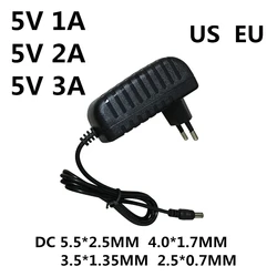 1PCS AC / DC Adapter DC 5V 1A 2A 3A AC 100-240V Converter power Adapter 5Volt 1000MA Power Supply Charger EU US Plug