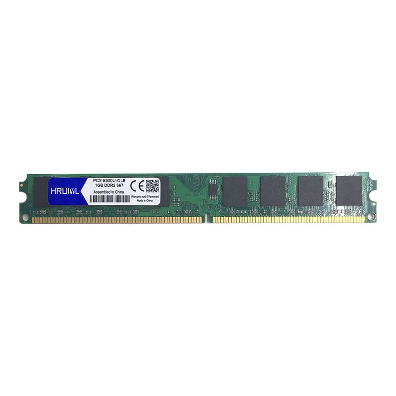 HRUIYL PC RAM DDR2 800 667 533 Mhz 1GB 2GB 4GB Memory Memoria Module Computer Desktop PC2-4200U PC2-5300U PC2-6400U 2G DDR 2 4G