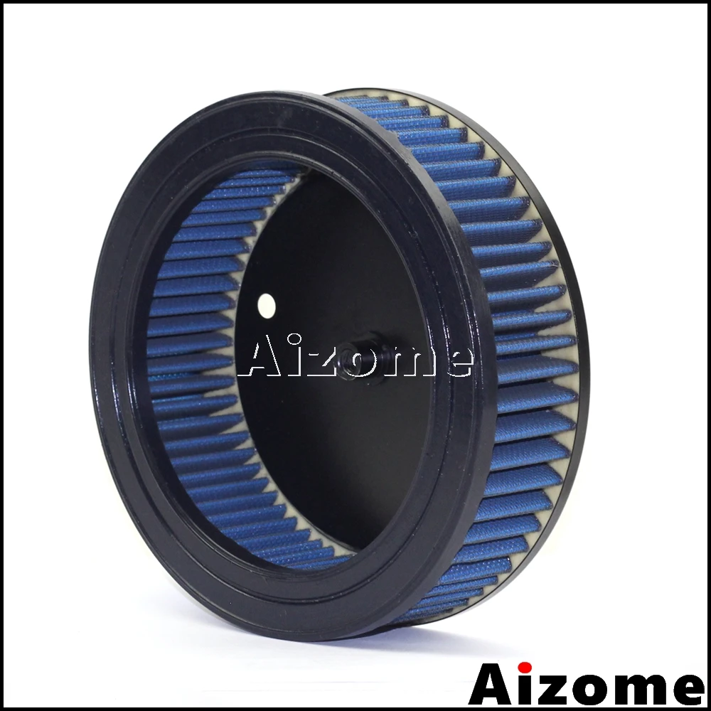 Motorcycle Replacement Air Filter For Harley Stage 1989-1998 Round Air Filter Air Cleaner Kit