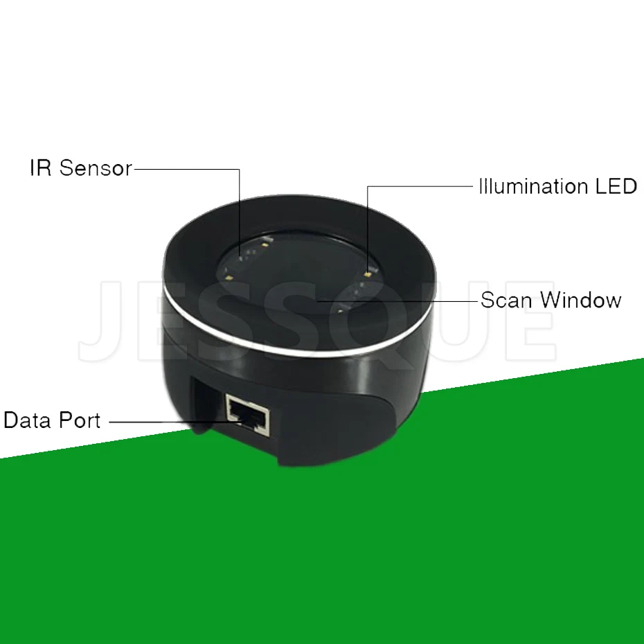 Leitor de código de barras para computador, scanner de códigos de barras com interface usb para pagamento de celular