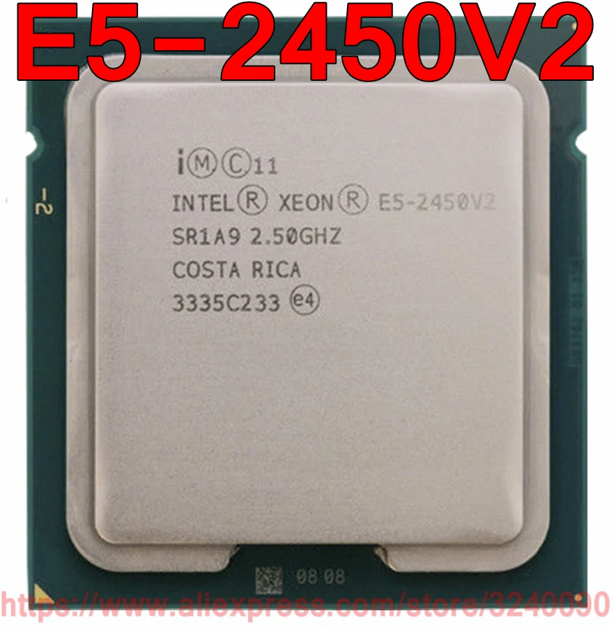 

Intel Xeon CPU E5-2450V2 SR1A9 2.50GHz 8-Core 20M LGA1356 E5-2450 V2 processor E5 2450V2 free shipping speedy ship out