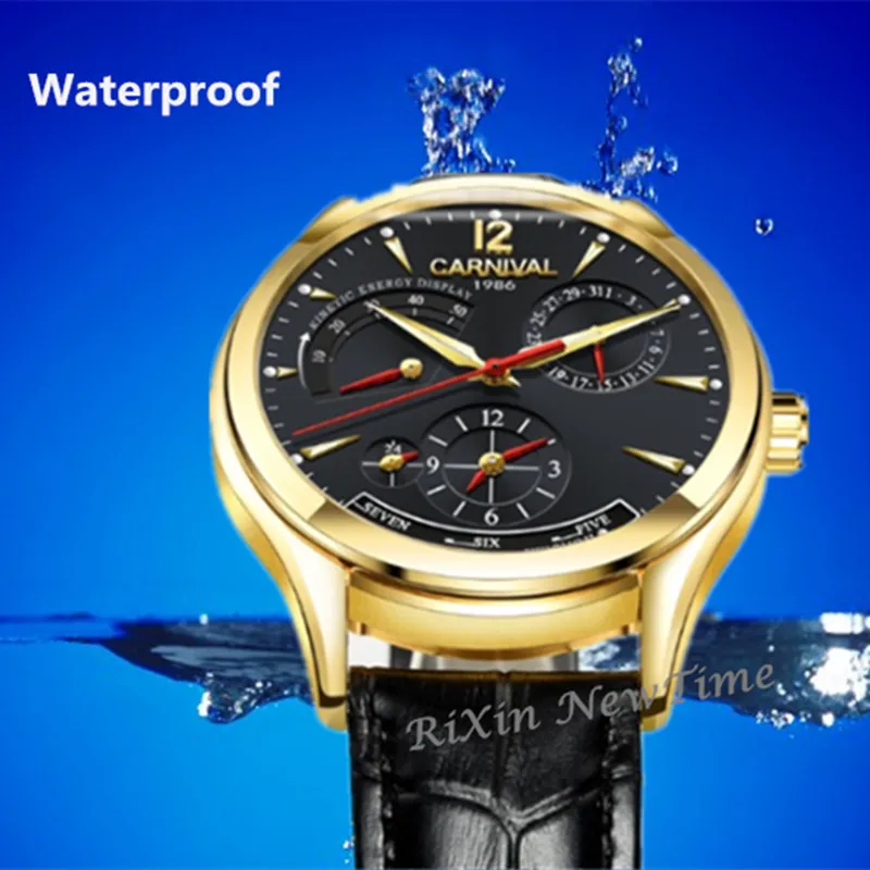 Luxury brand Men Wrist watch men Unique Design Style Automatic mechanical Watches Switzerland Carnival Famous Brand clock reloj