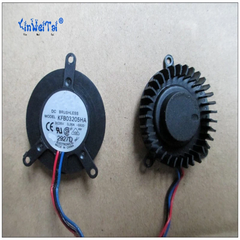 

FOR Delta Electronics KFB03205HA KFB03205HA (-S92D) 5V 0.36A Cooling Fan