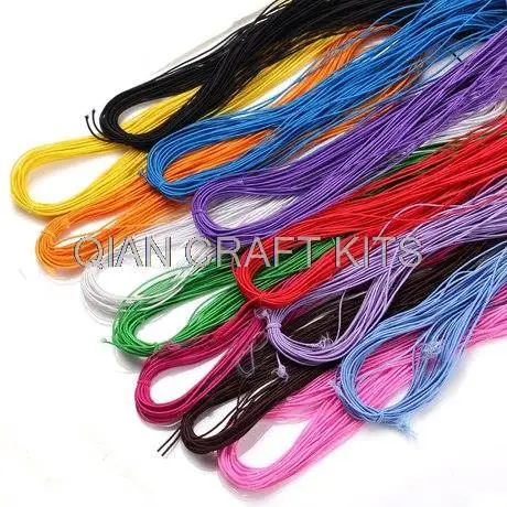 400yards mixed colors 1mm Elastic string elastic cord elastic band for jewelry making elastic stretchable quality elastic strins