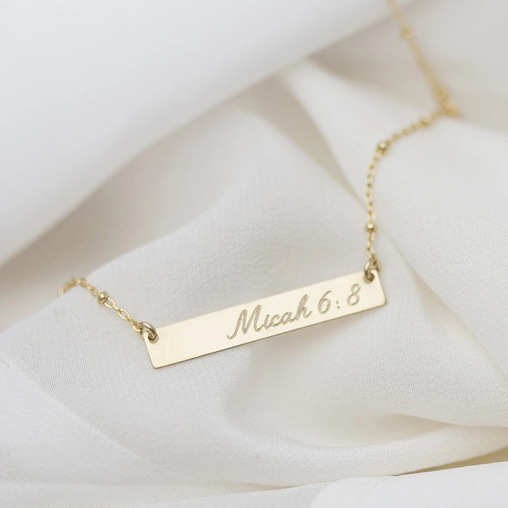 Niestandardowy naszyjnik naszyjnik tabliczka łańcuszek kulkowy biżuteria ze złotym wypełnieniem list Choker wisiorki Collier Femme Kolye biżuteria Boho naszyjnik