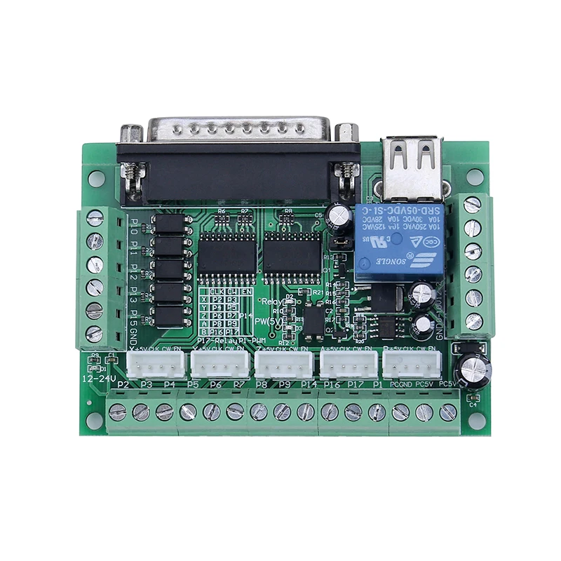 Imagem -05 - Stepper Motor Driver com Interface Board Fonte de Alimentação para Router Cnc Nema 23 57hs5630a4 Pcs Pcs 4pcs Pcs 4pcs