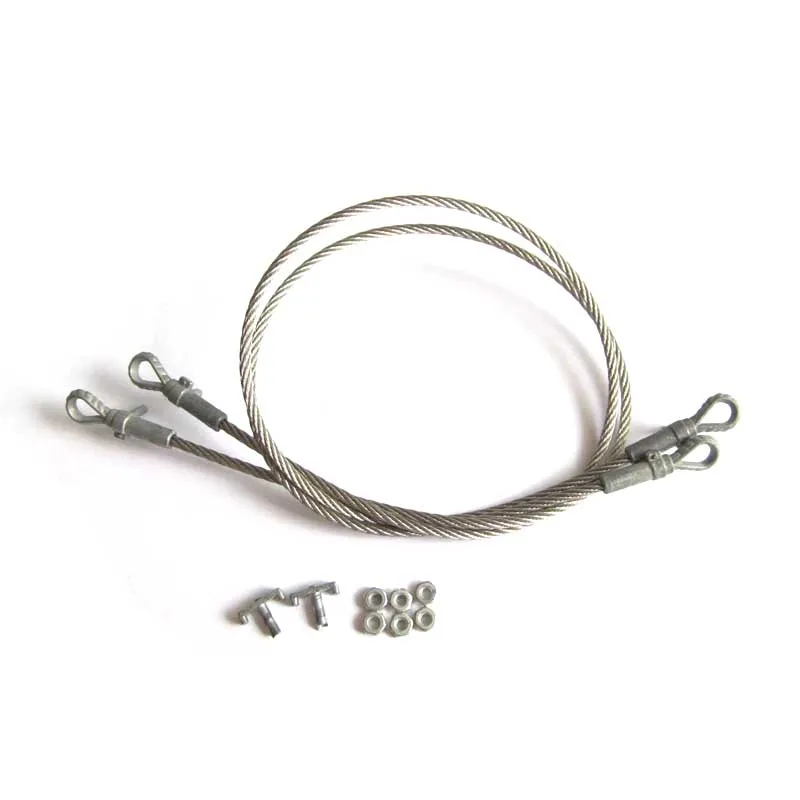 Mato  Metal towing cable for  1/16 1:16 RC Stug III  tank, metal upgraded parts