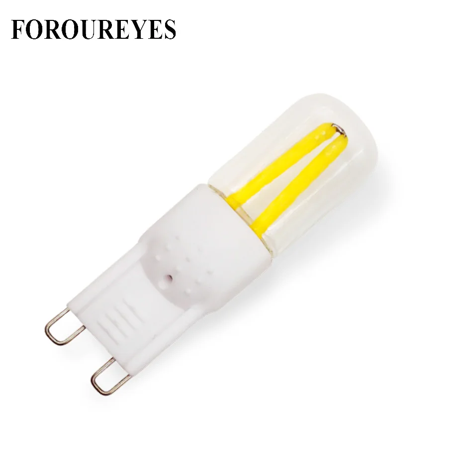 

10pcs LED Bulb Filament led 110V 220V 1.5W G9 Led Cob Light for Chandelier lighting Ceiling Lights replace halogen