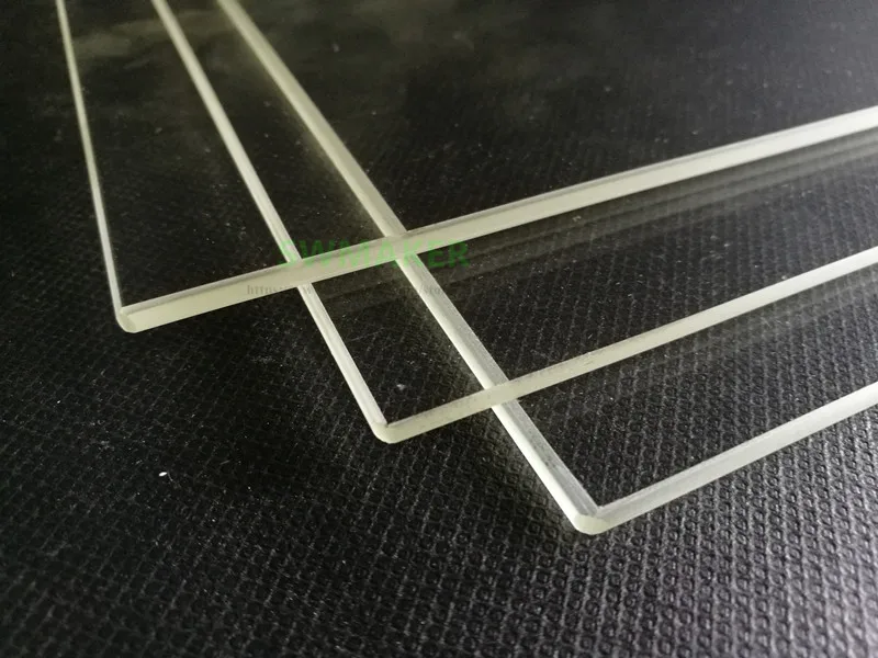 1pcs 305x265x3mm 305x265x4mm Borosilicate Glass Plate / Bed Flat for Flashforge Guider II / 2S / IIS 3D Printer parts