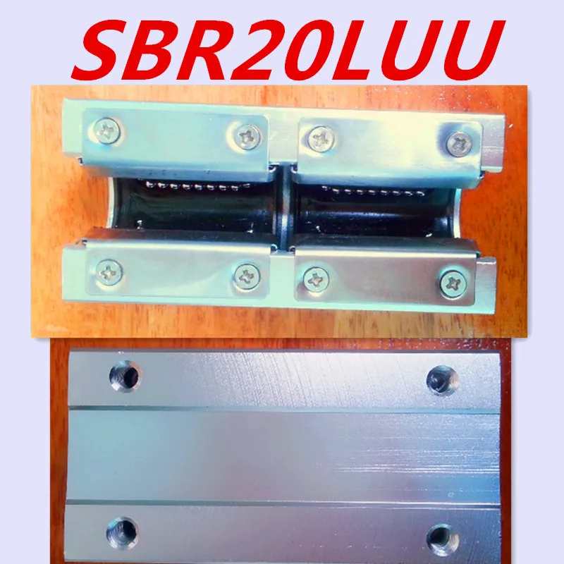 Free shipping SBR20LUU 20mm Linear Ball Bearing Block CNC Router