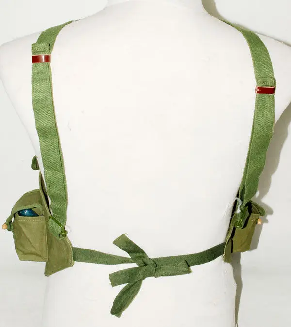 Surplus Militray Chinese Tpye 81 AK Chest Rig Ammo Pouch - CN006