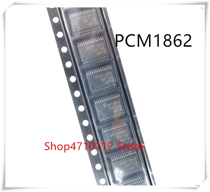 NEW  5PCS/LOT PCM1862DBTR PCM1862DB  PCM1862 TSSOP-30 IC