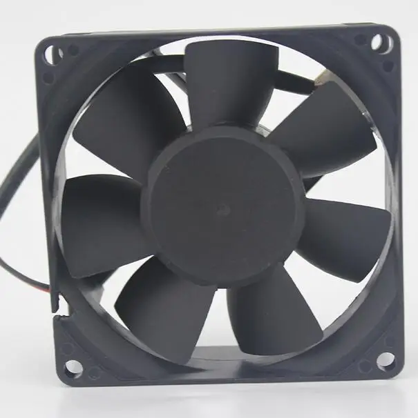 Original  KD1208PTB3  8025 1.0W 80*80*25MM 12V 2 wire power supply cabinet fan