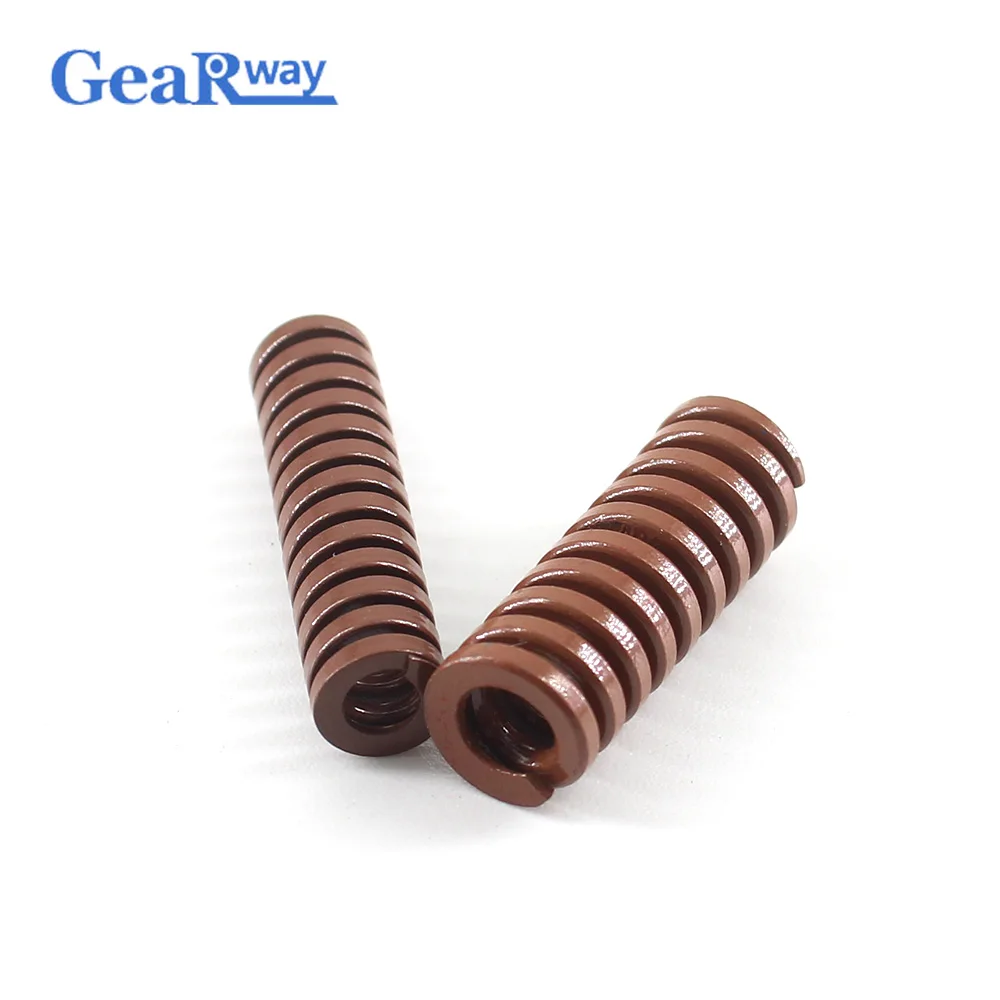 Brown Compression Spring TB25x20/25x25/25x30/25x50/25x55mm Super Heavy Loading Mold Spring Mould Die Compression Spring