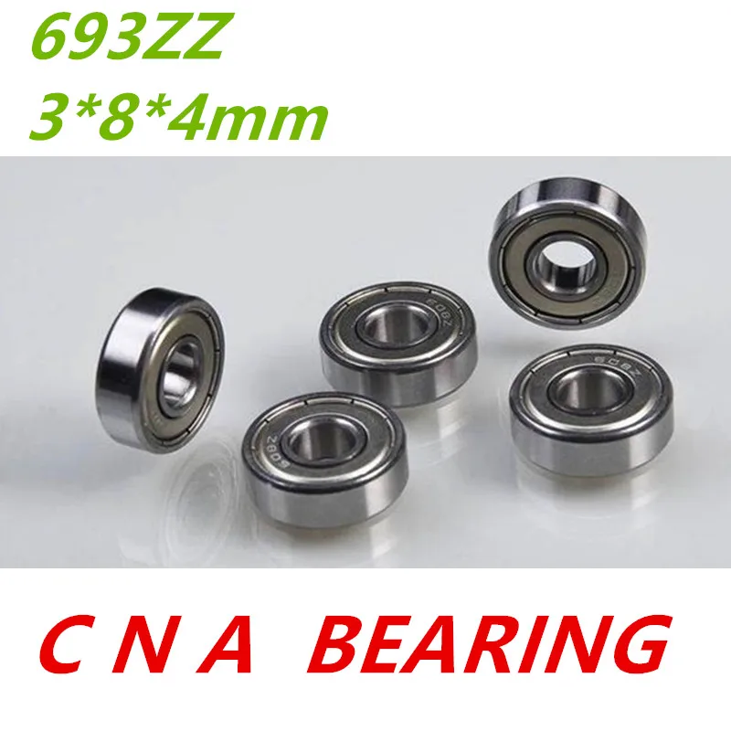 

693ZZ 693 ABEC-5 3X8X4 693Z Miniature Ball Bearings 693 2Z Deep Groove Radial 693 Ball Bearings