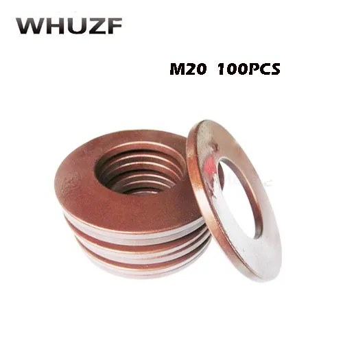 100pcs 20*9.2*1.0 20x10.2x0.8 20*10.2*1.1 Spring Type DIN2093 Conical Dish Gasket Heavy Duty Disc Spring Washer