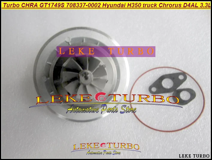 Turbo Cartridge CHRA GT1749 708337 708337-0002 708337-0001 28230-41730 28230-41720 For Hyundai H350 truck Chrorus bus D4AL 3.3L