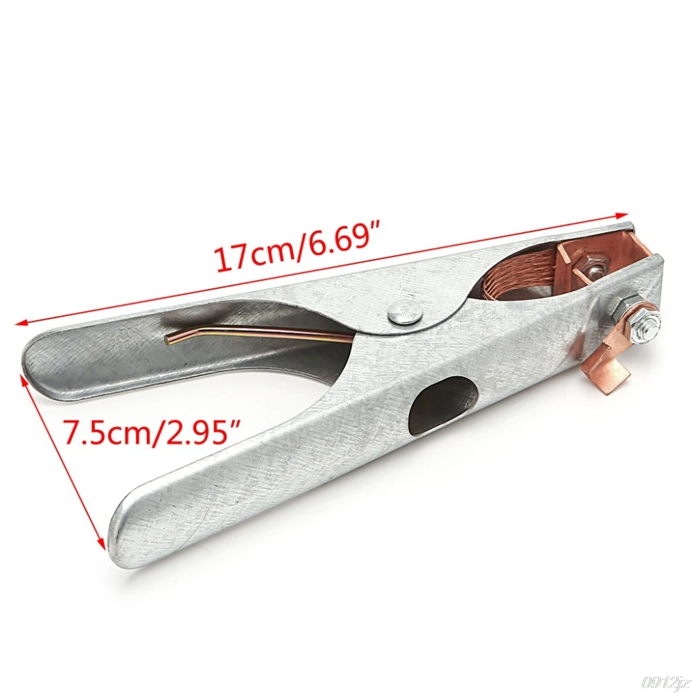 Welding Manual Welder Arc Earth Ground Cable Copper Grip Clip Clamp 300A New New Drop ship LS\'D Tool