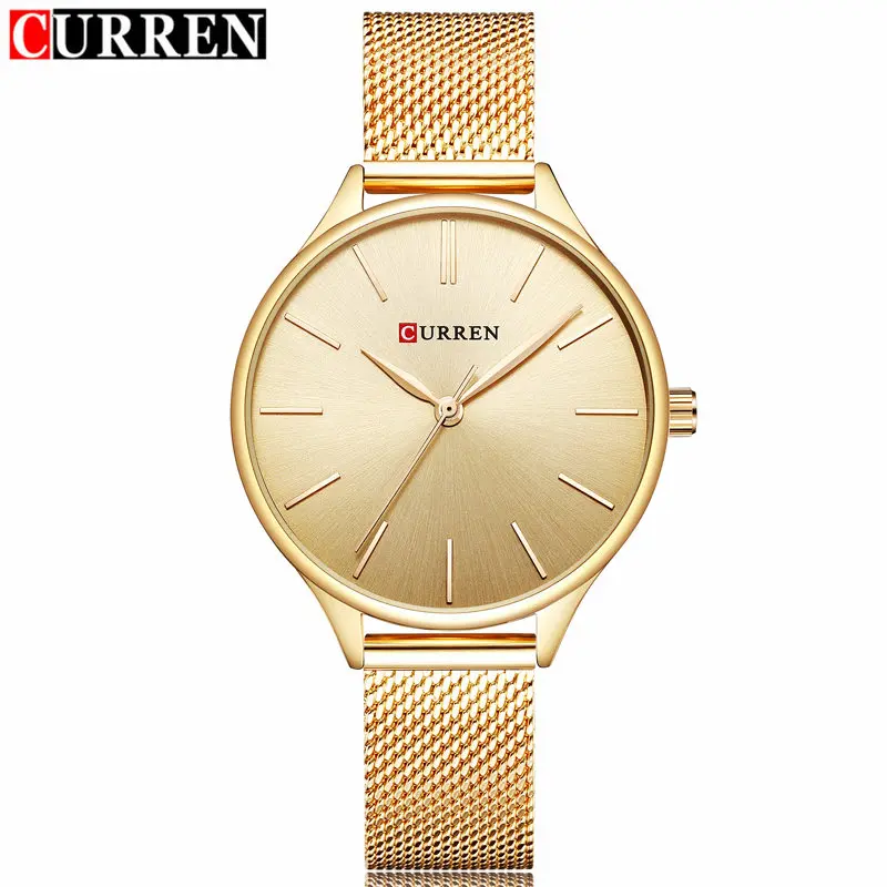 CURREN Luxury Women Watches Couple Dress Wristwatch Clock for Women Montre Femme Quartz Ladies Watch for Lovers Relogio Feminino