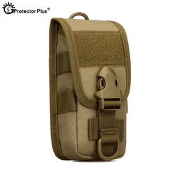 PROTECTOR PLUS  Tactical Tool Sub-package Wear Belt Waist Bag 5.8-Inch Full-Cover Mobile Phone Case Outdoor Small  Crossbody Bag