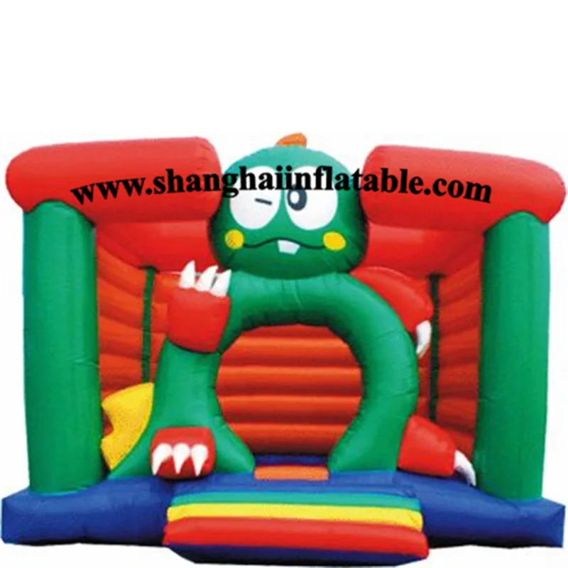 

PVC indoor playground equipment/china inflatable playground /indoor frog bounce house/ jumping bouncy house