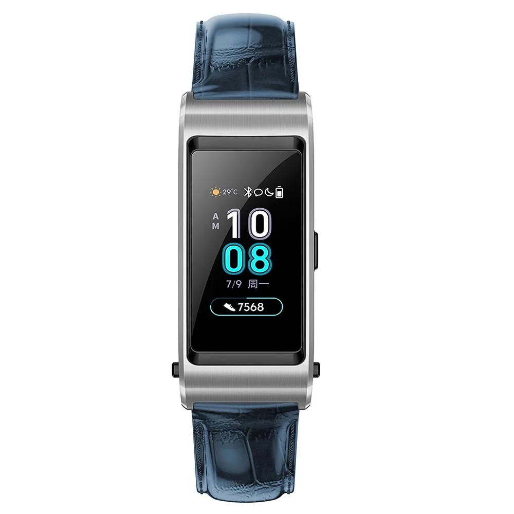 Nieuwe klassieke horlogeband voor Huawei Talk Band B5 mode Smart WatchWrist Armband pu leer Krokodil Riem val Vervanging band