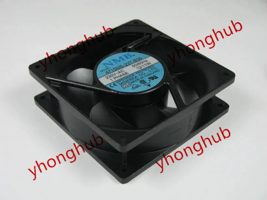 

NMB-MAT 4715MS-23T-B30 D04 AC 230V 12/11W 120x120x38mm Server Cooling Fan