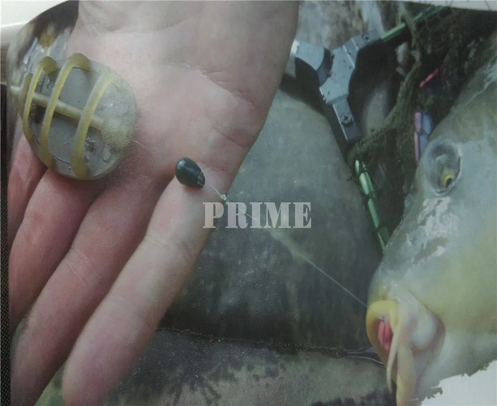 Carp Fishing Army Green Quick Change Beads Method Feeder Line Holder Terminal Tackle Lures Camo Beads Accessories Baits image 4