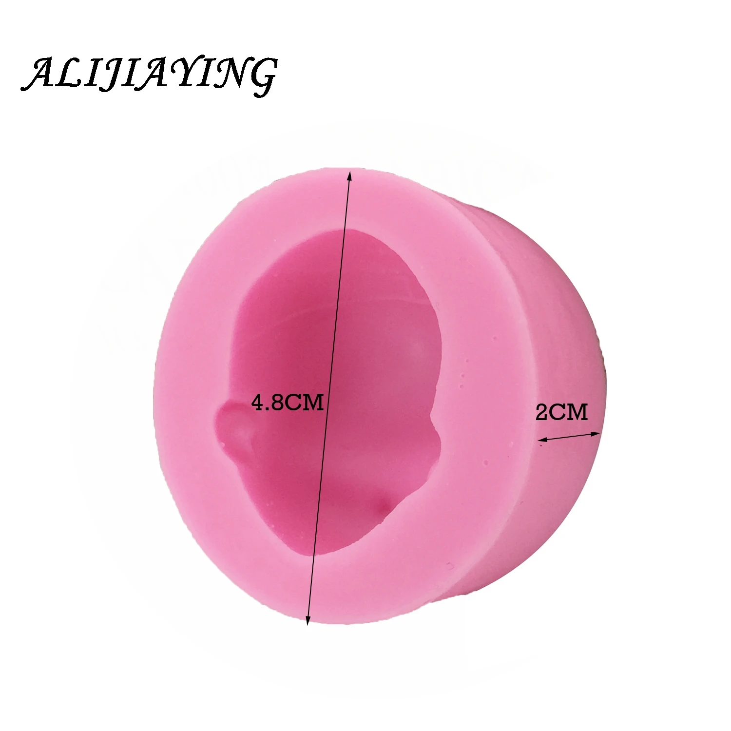 Baby Face Shape girl face cooking tools wedding decoration Silicone Mold DIY head Fondant Sugar Craft baking tools D0922