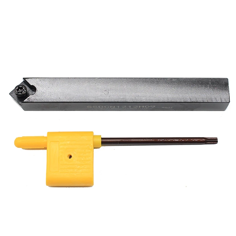 10 stücke SCMT09T304 Hartmetall einfügen Klinge Cutter mit 1pc SSDCN1212H09 Halter Cnc-drehmaschine Drehen Werkzeug Set