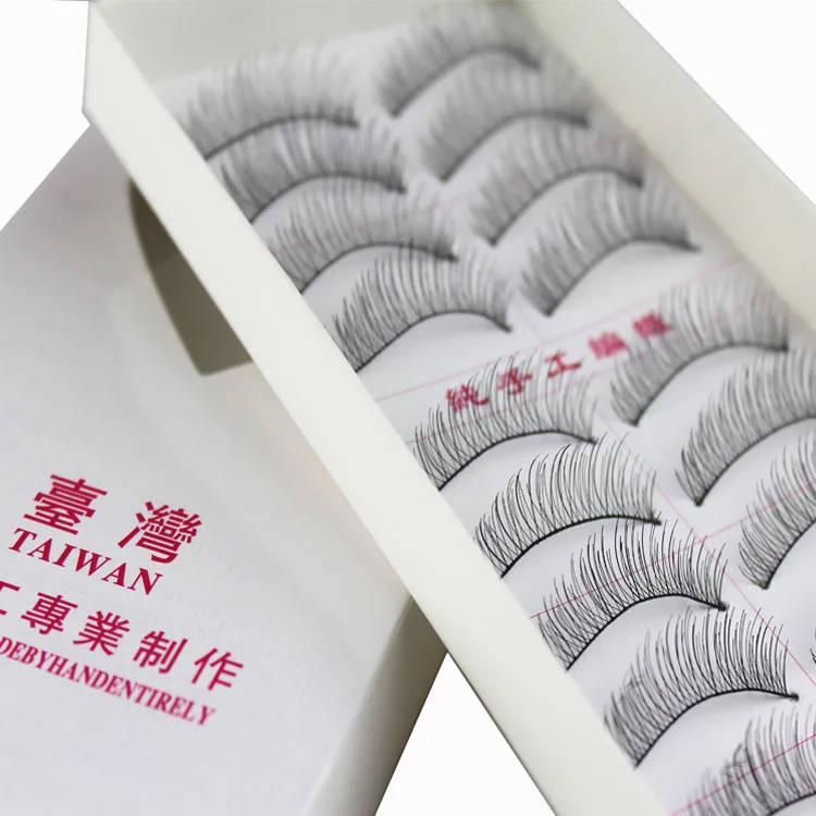 20 Pairs Professionele Make-Up Hand-Made Party Valse Wimpers Wimpers Regelmatige Lange En Dikke Eye Spatten Eye Lash extension