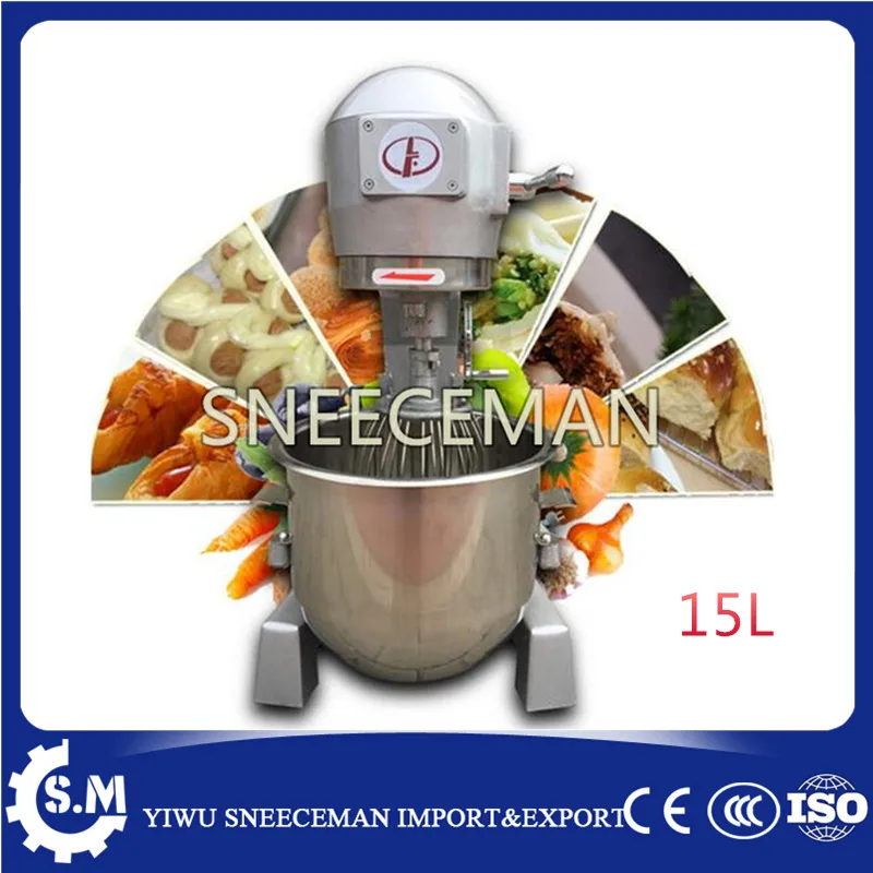 15L Multifunctional Dough mixer dough kneading machine stainless steel