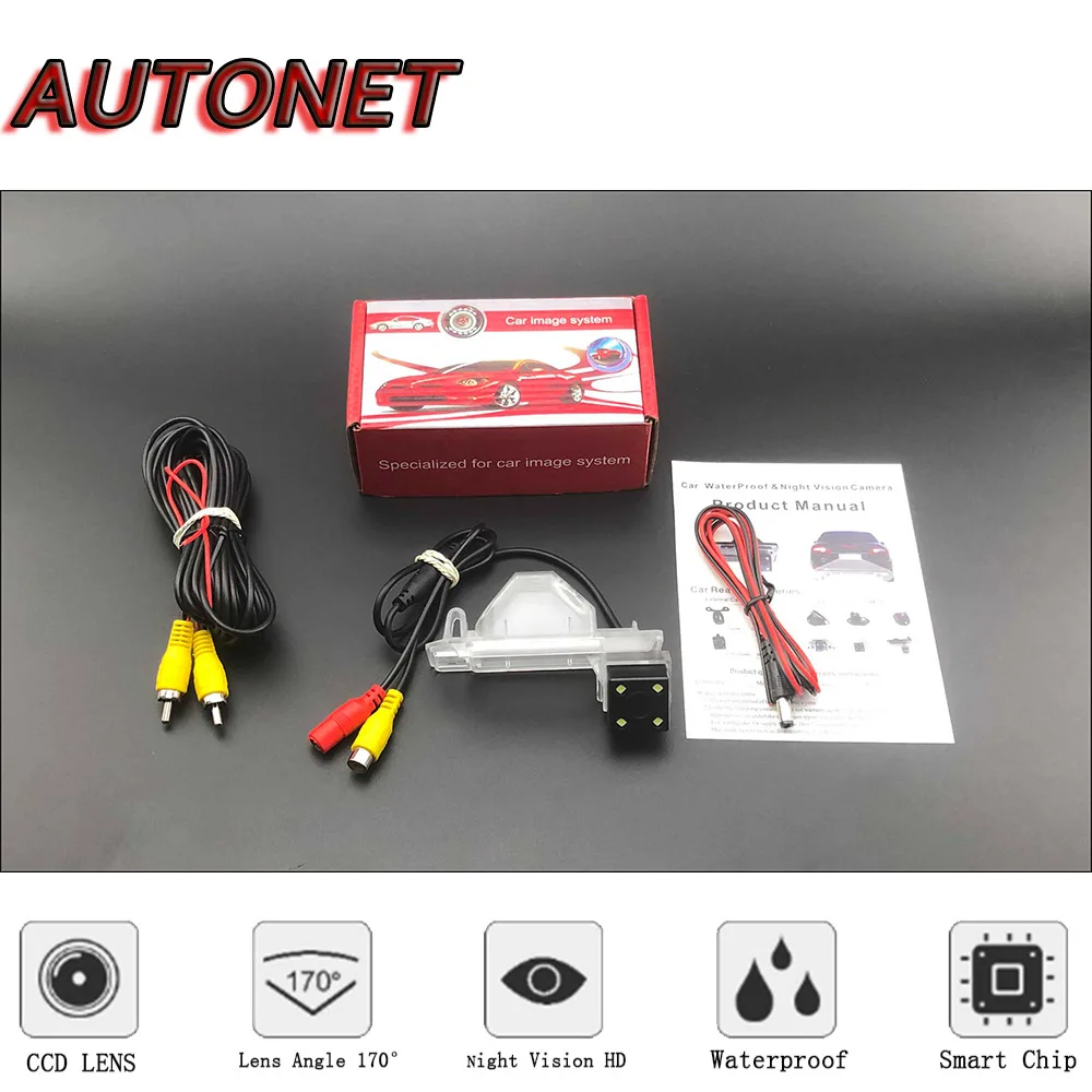 AUTONET HD Night Vision Backup Rear View camera For Mitsubishi ASX Outlander Sport 2011~2015 / Licence plate camera or Bracket