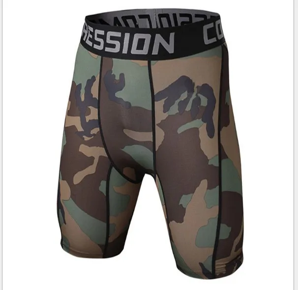 Mais novo verão exército shorts de compressão collants homens elastano secagem rápida shorts wear vansydical x-large xxxl