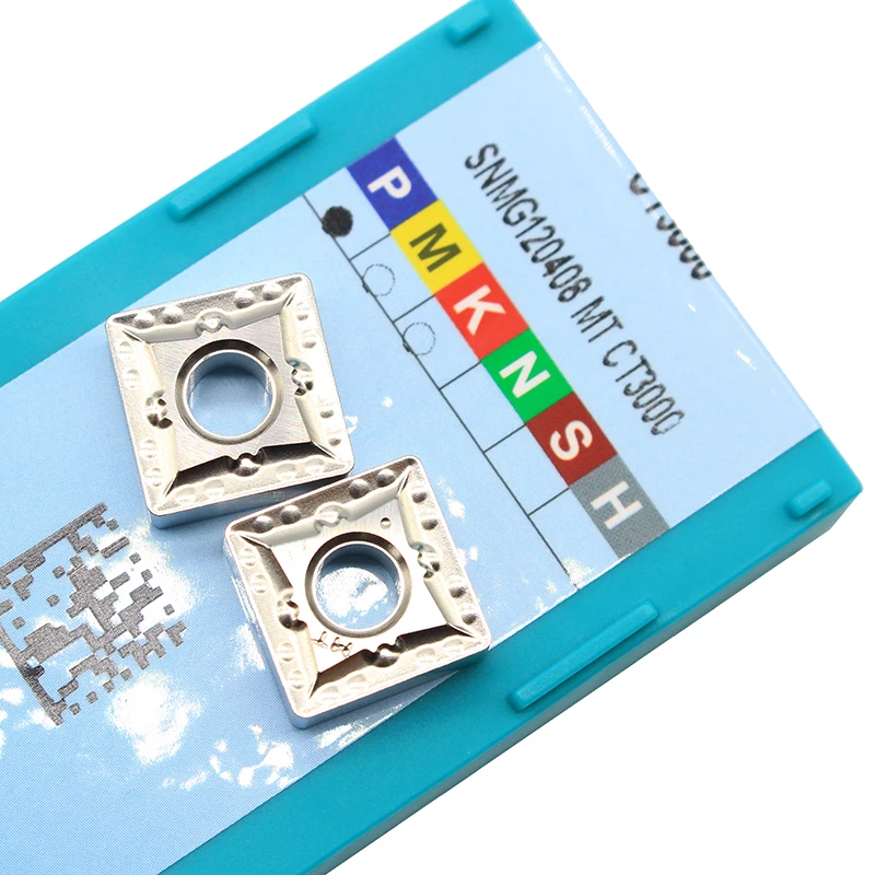 SNMG120408 MT CT3000 10PCS External Turning Tools Cermet Grade Carbide Insert Lathe Cutter Tool Tokarnyy Turning Insert