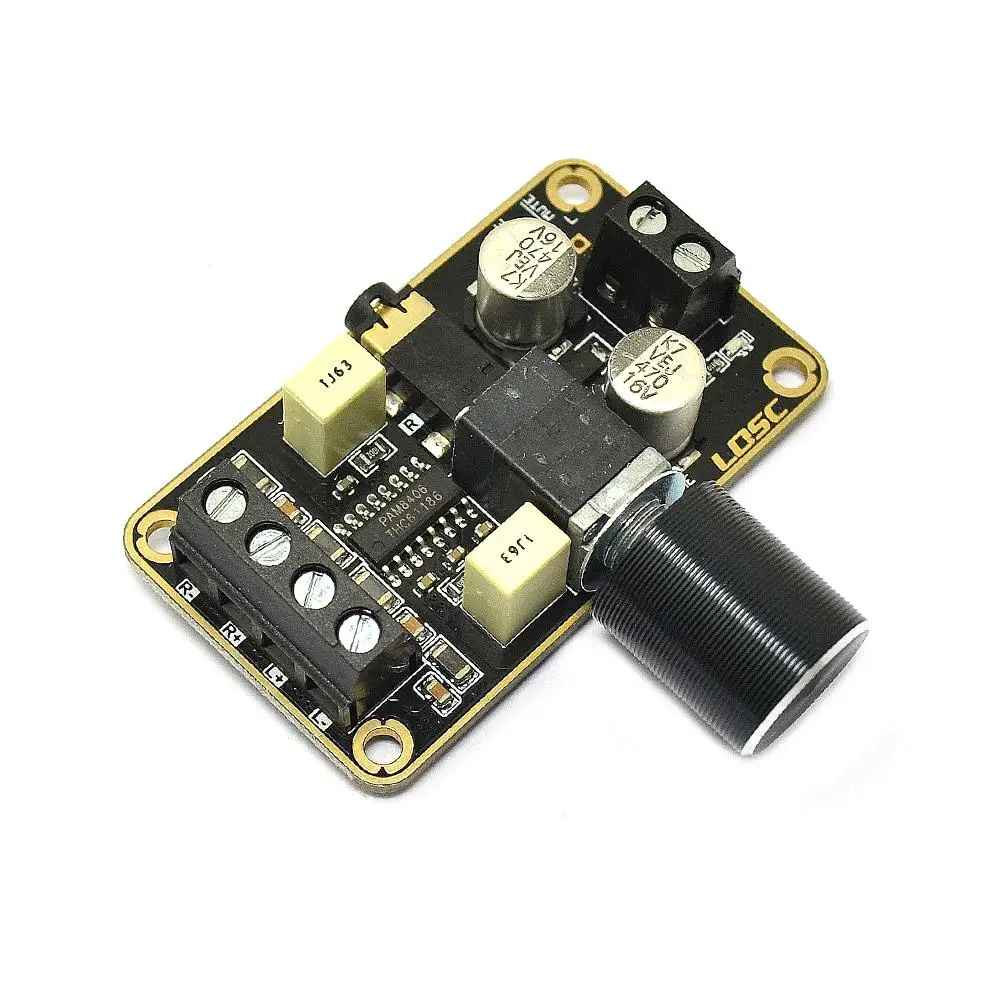 5W * 2 Class D เครื่องขยายเสียงดิจิตอลสเตอริโอสองช่องเครื่องขยายเสียงโมดูล DIY Preamplifier Board