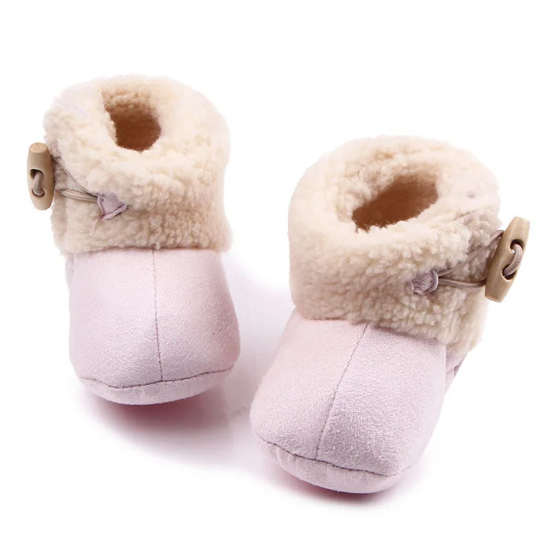 cozy baby shoes winter baby girl / boy booties newborn toddlers kid cozy crib shoes