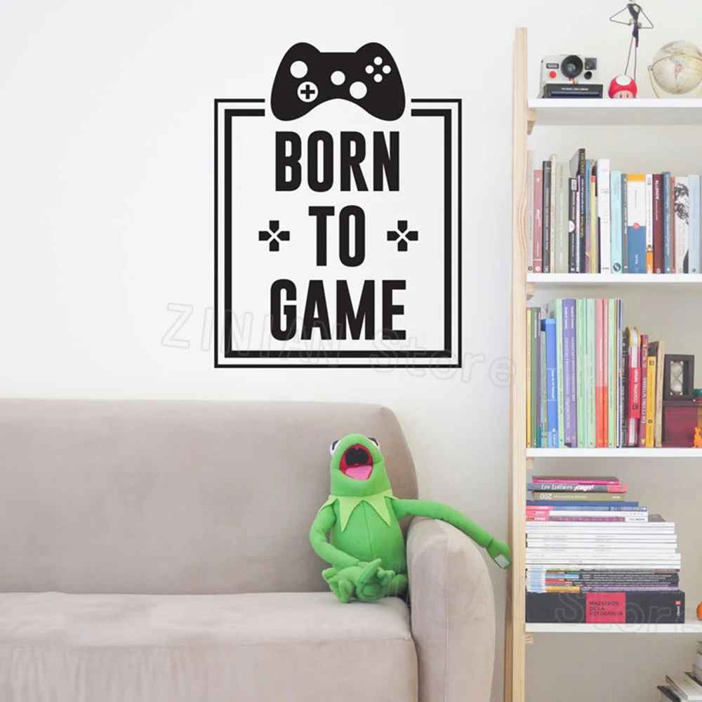 Video Game Art Wall Stickers Home Decor Living Room Bedroom Gaming Decor Decals Gamer Room Modern Decoration Vinyl Decal Z377