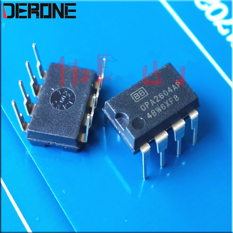 1 piece  opa2604ap Original dual op amp OPA2604 made in Thailand