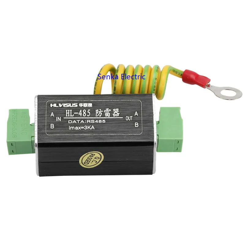 واقي من الصواعق التناظرية للتلفزيون ، RS485 5V 1.5 ~ 3.0KA ، الجهد المنخفض DC ، مانع الصواعق