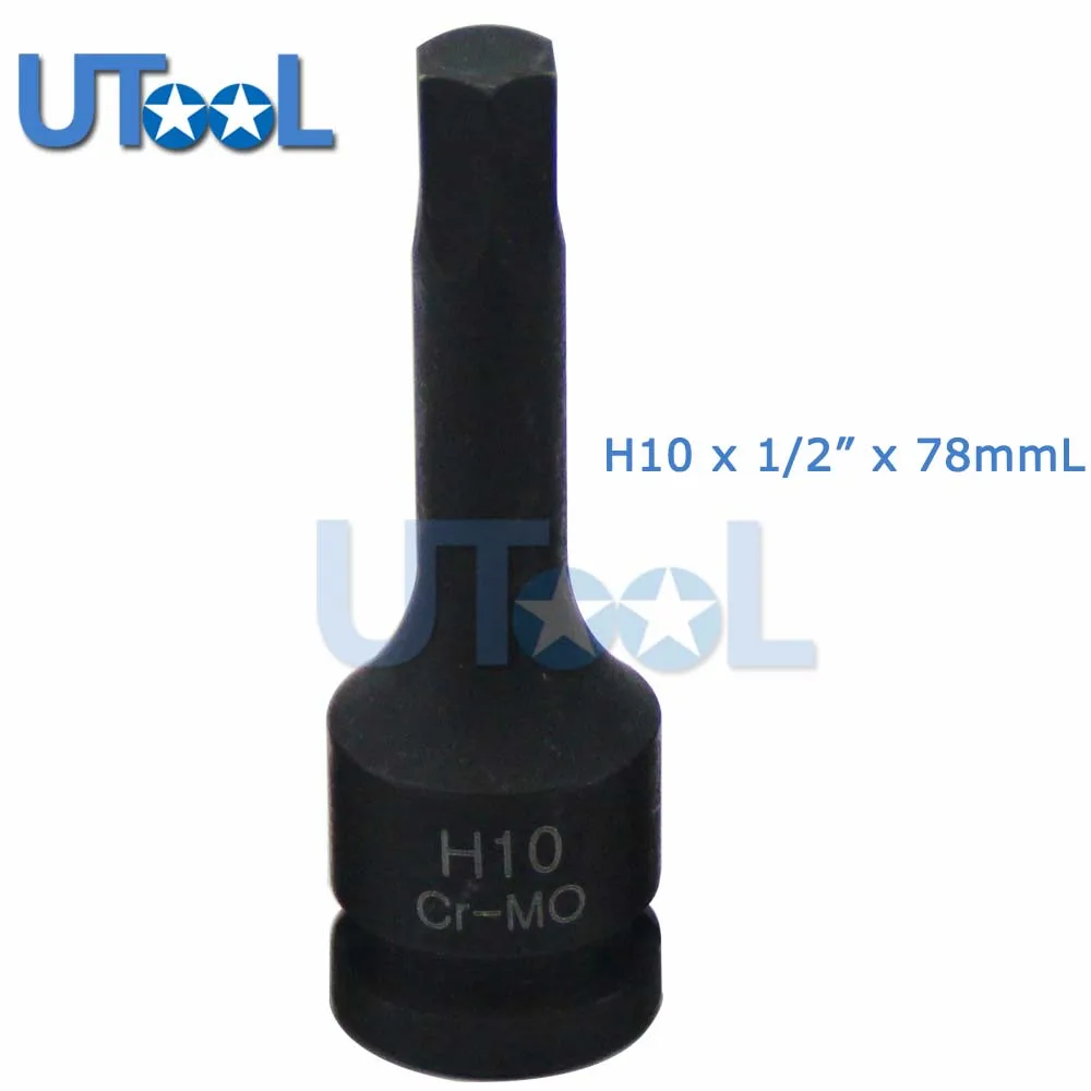 

1/2 DR Impact Bit Socket H5 H6 H7 H8 H9 H10 H11 H12 H14 H16 H17 H18 H19