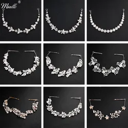 Miallo Classic Crystal Wedding Hair Vine Bridal Hair Jewelry Accessories Headpieces Women Headbands Princess Crowns and Tiaras