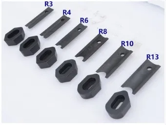 4 Sets Of Additional Cutting Blade For Manual Paper Corner Roudner Machine R4 R6 R8 R10