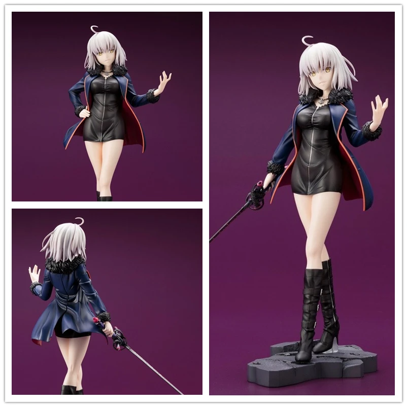 Cute Anime Jeanne d'Arc Alter Ruler PVC Action Figure Game Statue Collection Model Kids Toys Doll Gifts 25cm