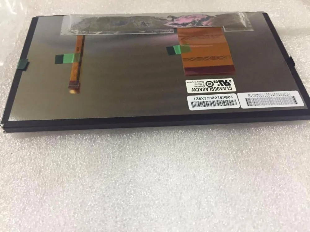 Frete grátis tela original de 6,9 polegadas CLAA069LA0ACW, CLAA069LA0DCW