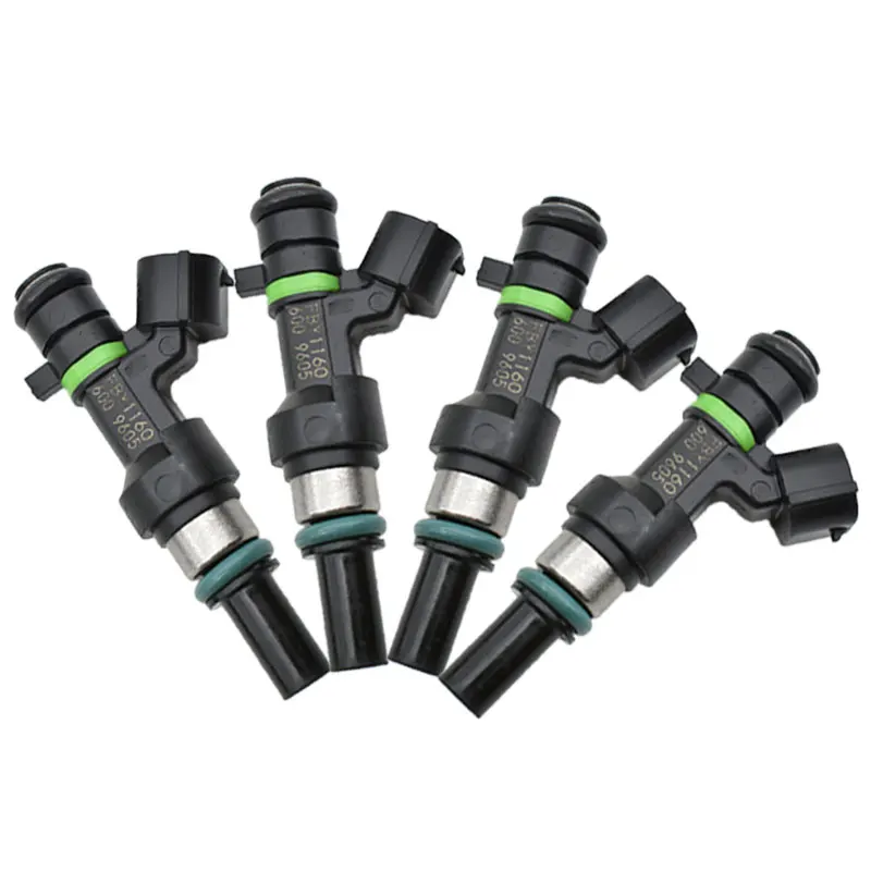 4PCS/LOT Original For Nissan Versa Tiida MARCH III (K12) HR16DE 1.6L Fuel Injectors OEM 16600ED000 16600-ED000 FBY1160