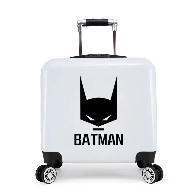 New boy cartoon trolley case kids suitcase rolling luggage girl lovely trolley box children school luggage bag with wheels