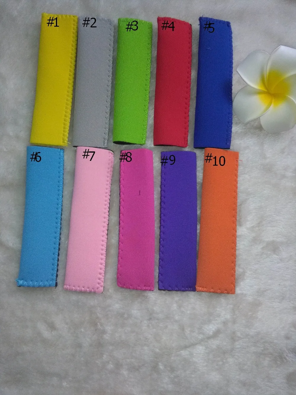 Free shipping 200PCS New Fashion Popsicle Holders Pop Ice Sleeves Freezer Pop Holders